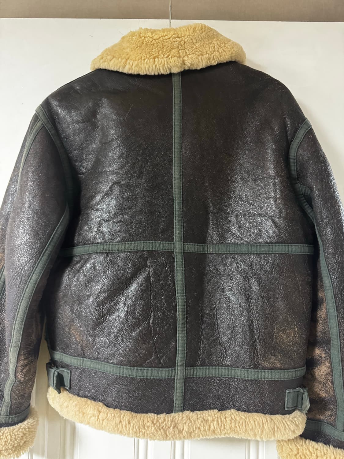 스투시 90s B-3 시어링 무스탕 B3 자켓 L 사이즈  상품이미지2