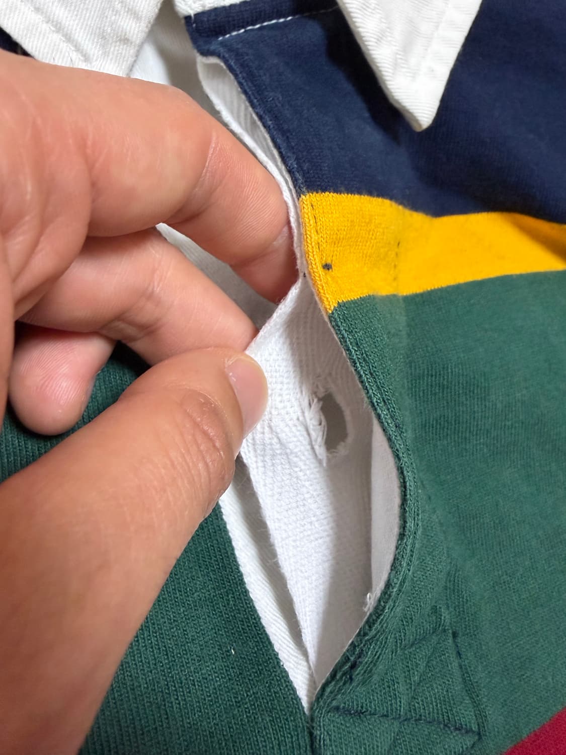 XL) 부기홀리데이 럭비티 스트라이프 상품이미지4