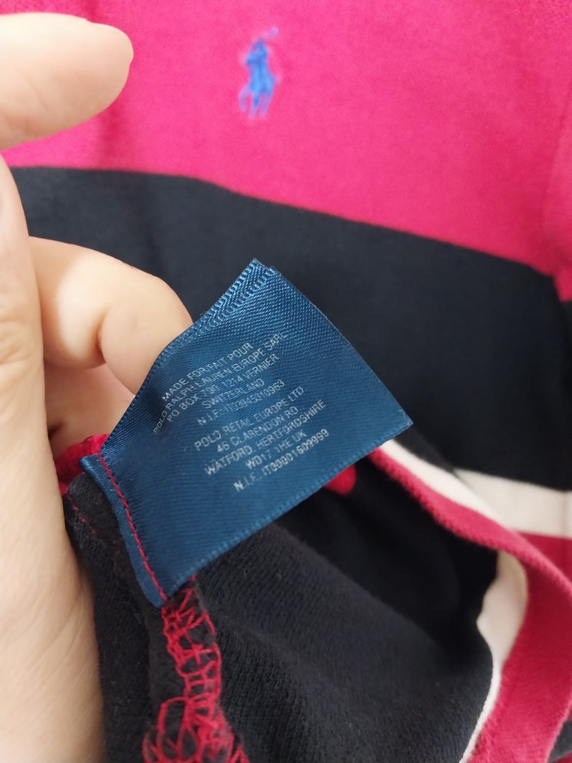 폴로 랄프로렌 럭비티 XL 상품이미지4