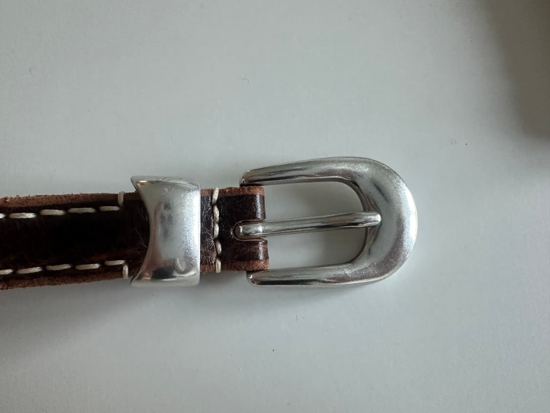아워레가시 벨트 2cm 브라운 L 80 상품이미지2