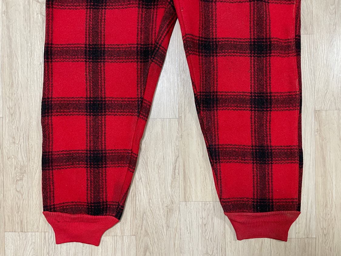 34~36) 50's 플레드체크 울 매키노 팬츠(RRL&LVC&폴로) 상품이미지8