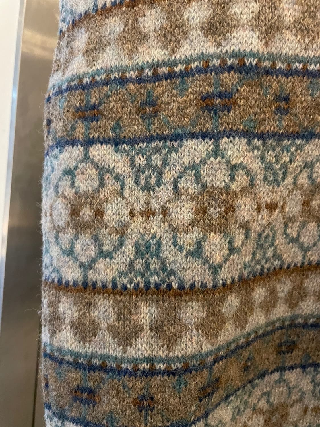 버버리 페어아일 스코틀랜드 니트 베스트 상품이미지2