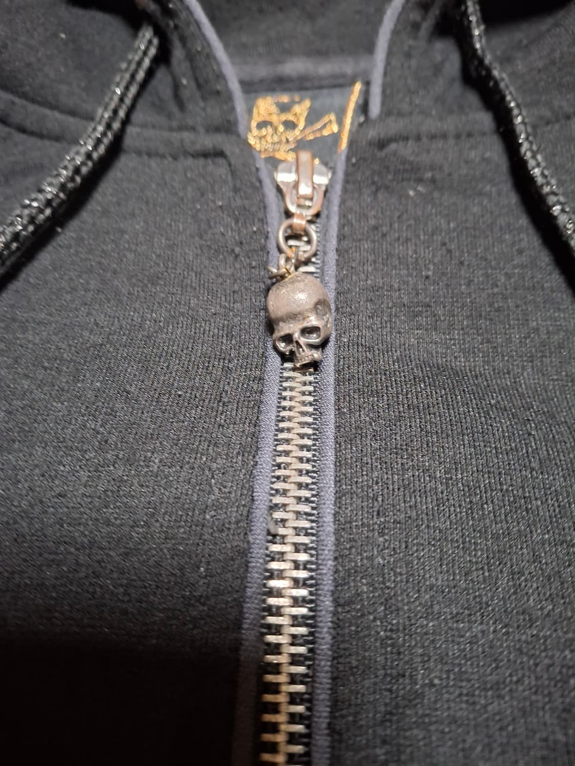 로엔 골드라벨 nowar 스컬 후드집업 파카 상품이미지6