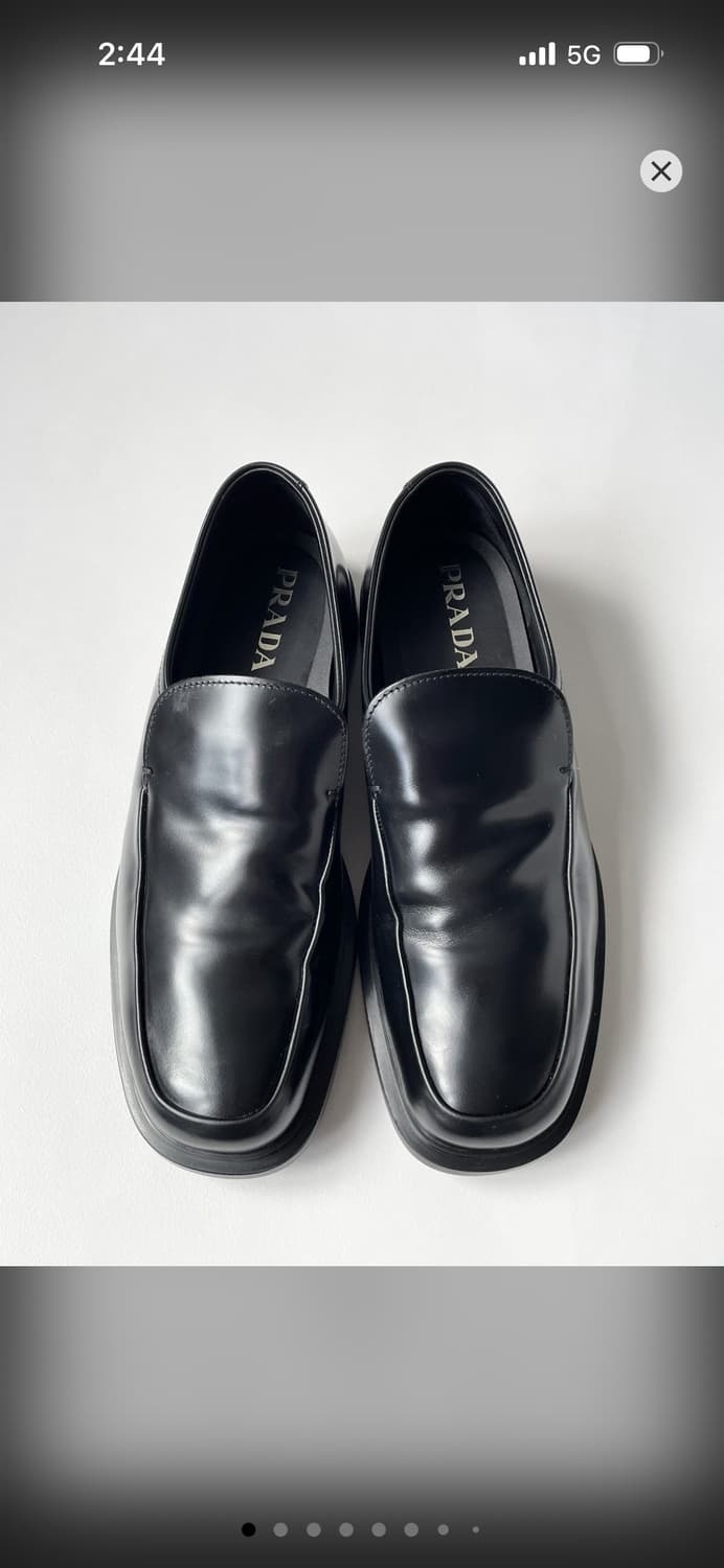 프라다 빈티지 스퀘어토 로퍼 8 상품이미지1