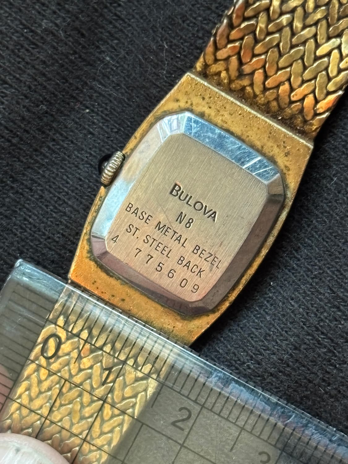 vintage bulova metal watch 상품이미지10