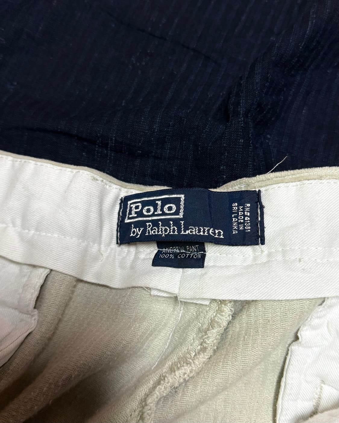 90‘s 폴로 랄프로렌 투턱 코듀로이 앤드류 팬츠 32 상품이미지4