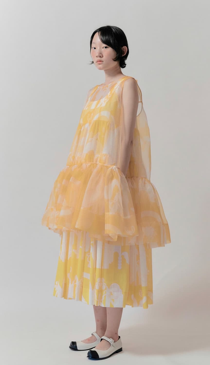 [민주킴] 오간자 드레스 상품이미지1