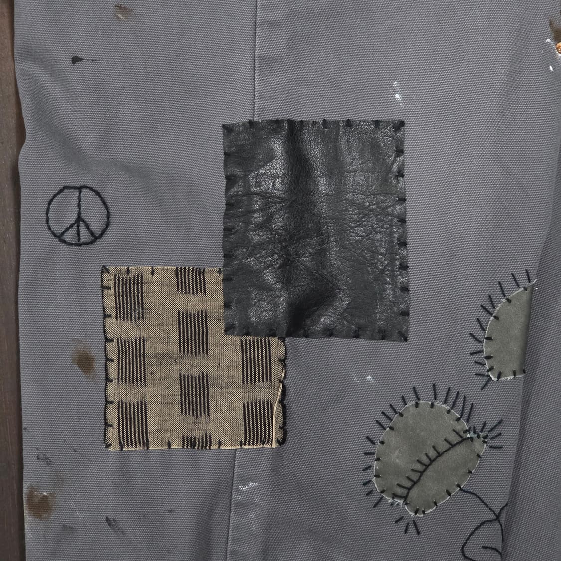 S.O/ 패치워크, 자수 커스텀 팬츠 상품이미지7