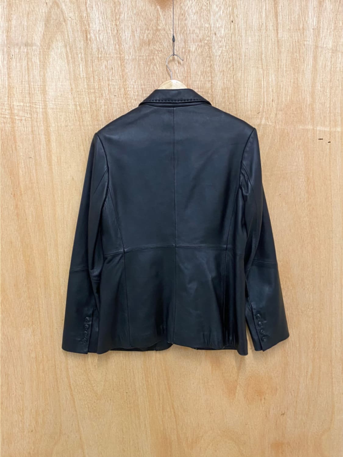 VTG leather blazer jacket 빈티지 블레이저 자켓 상품이미지4
