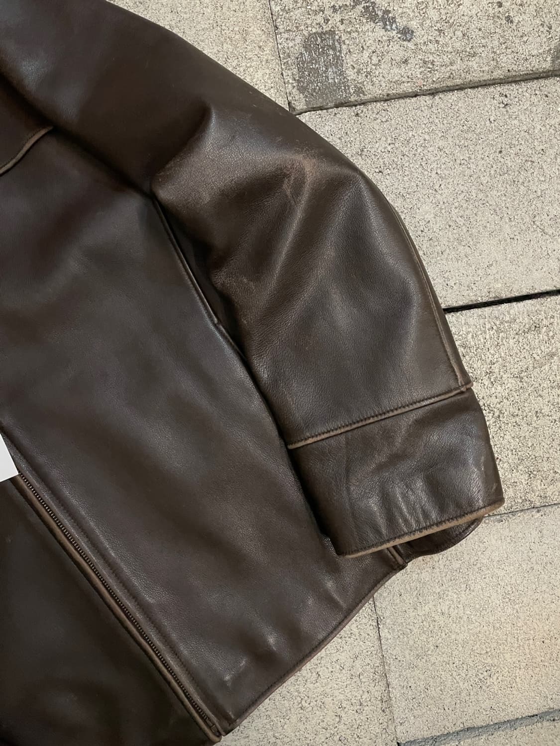 리바이스 브라운 소가죽 자켓 상품이미지3