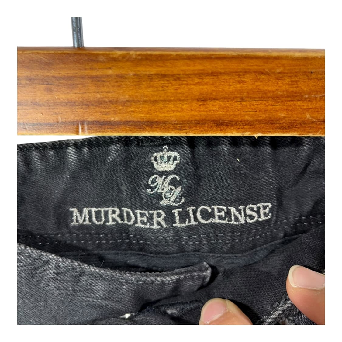 [Murder License] 락시크 페이딩 로우라이즈 데님팬츠 상품이미지5