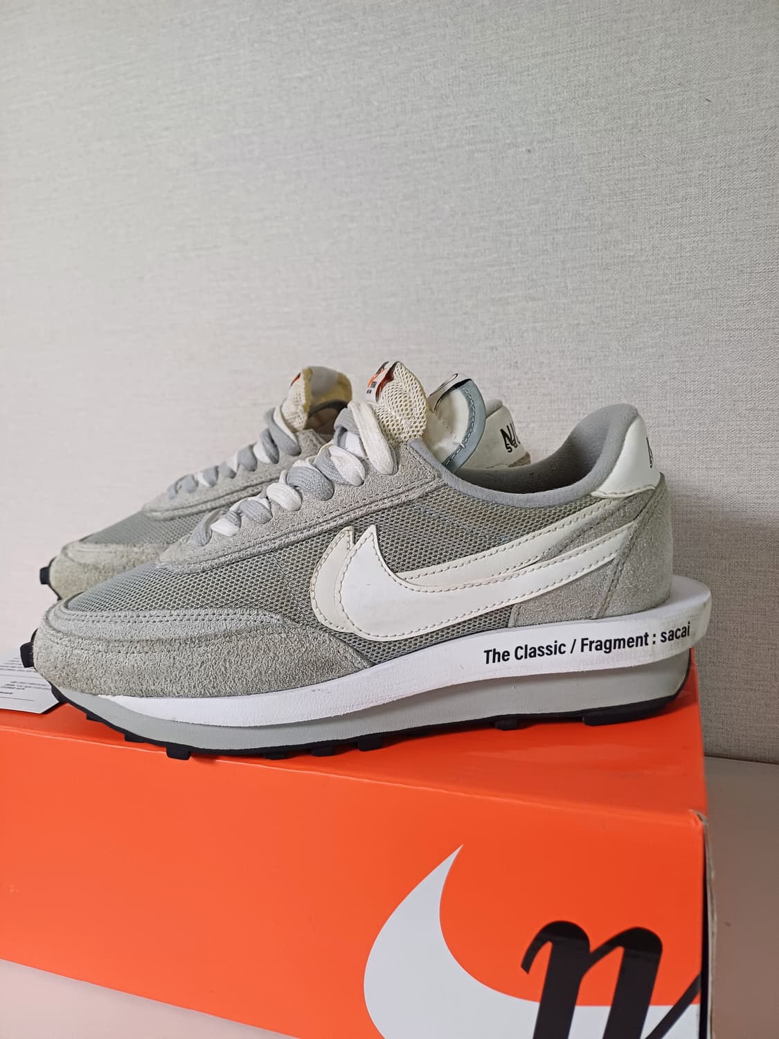 나이키  사카이 LD와플 프라그먼트 스모크 260mm 상품이미지2