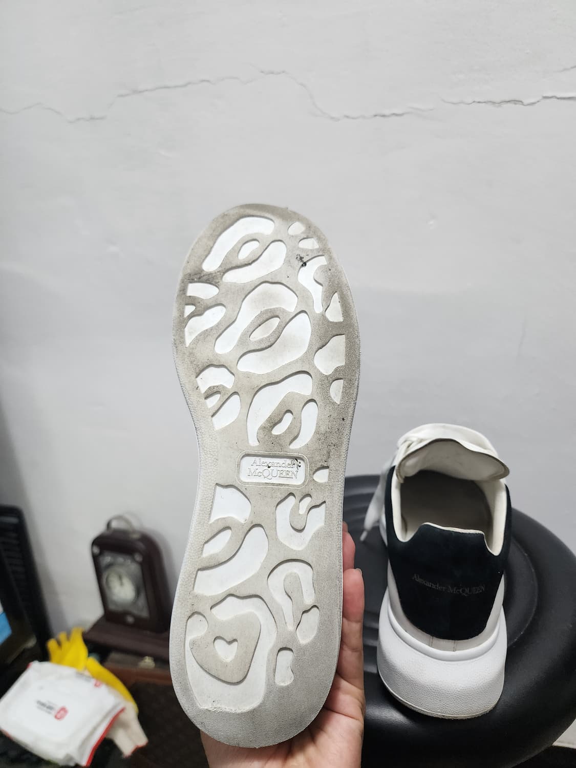 알렉산더맥퀸 553770 오버솔 스니커즈 상품이미지4