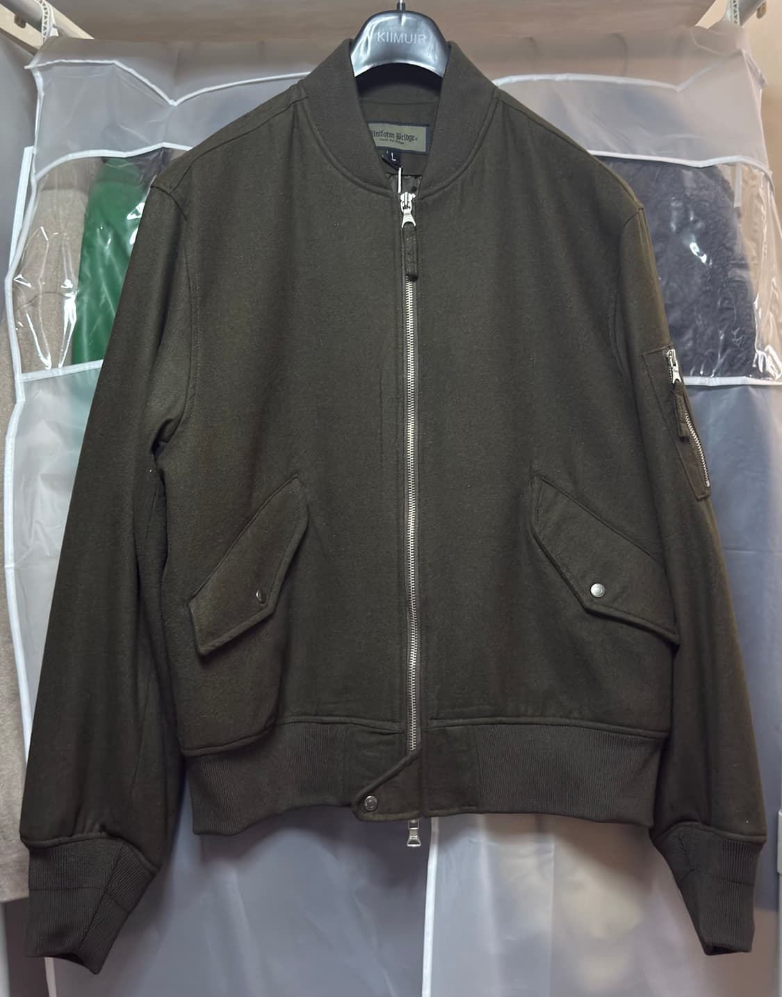 [L]유니폼브릿지 울 ma1 상품이미지3