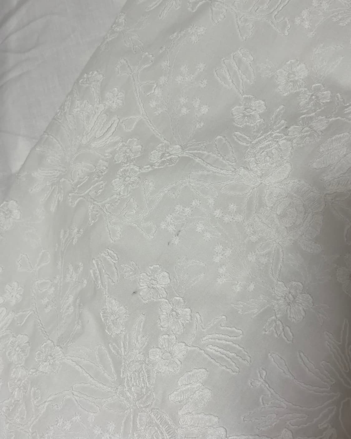 티크 teak EMBROIDERY COTTON LONG SKIRT 상품이미지3