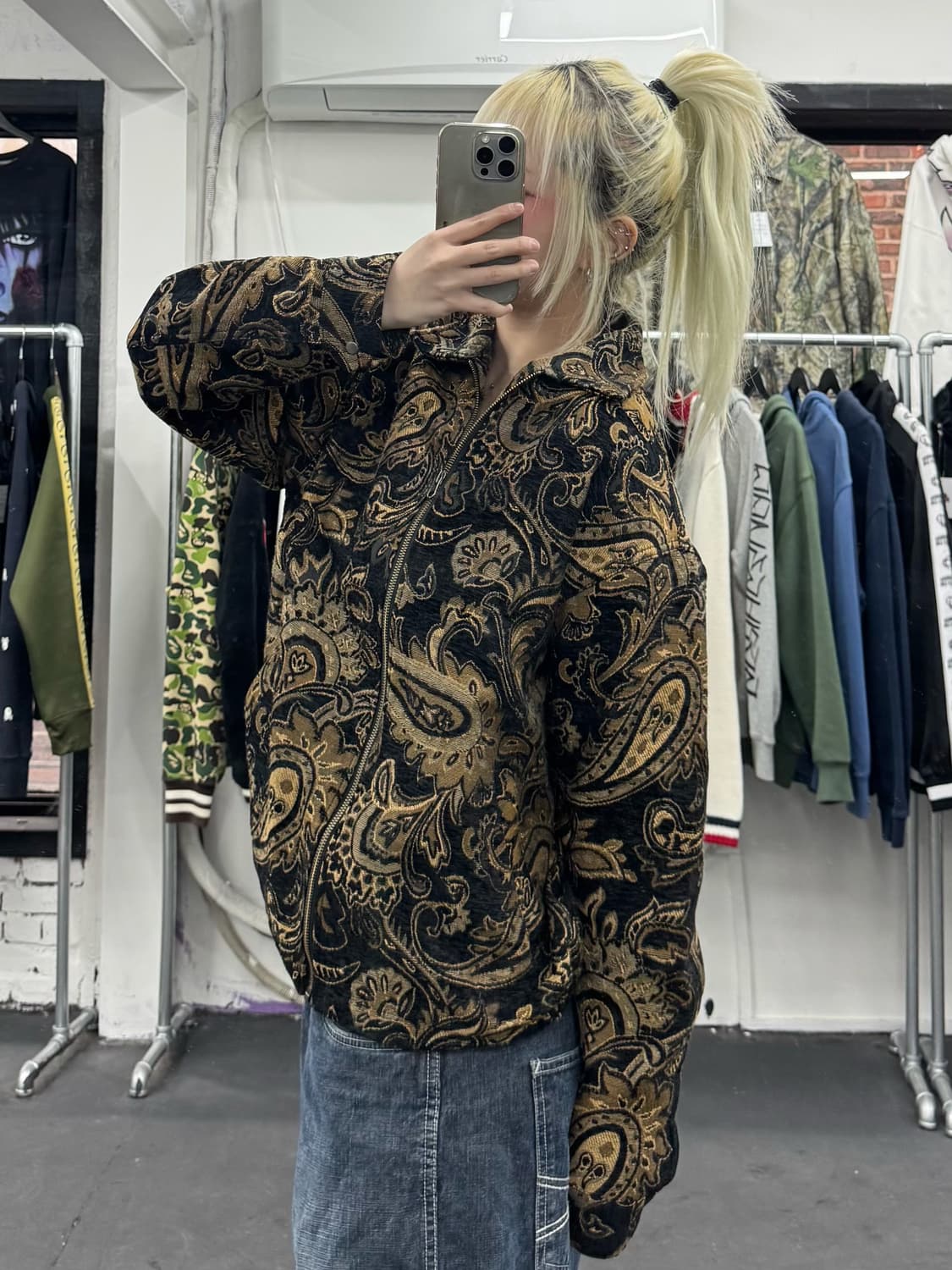 Power To The People 페이즐리 자켓 상품이미지4