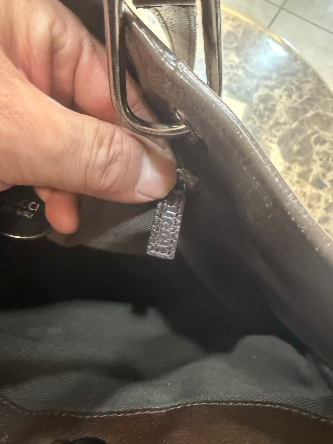 정품 구찌 GG 자가드 쇼퍼백 팝니다 상품이미지10