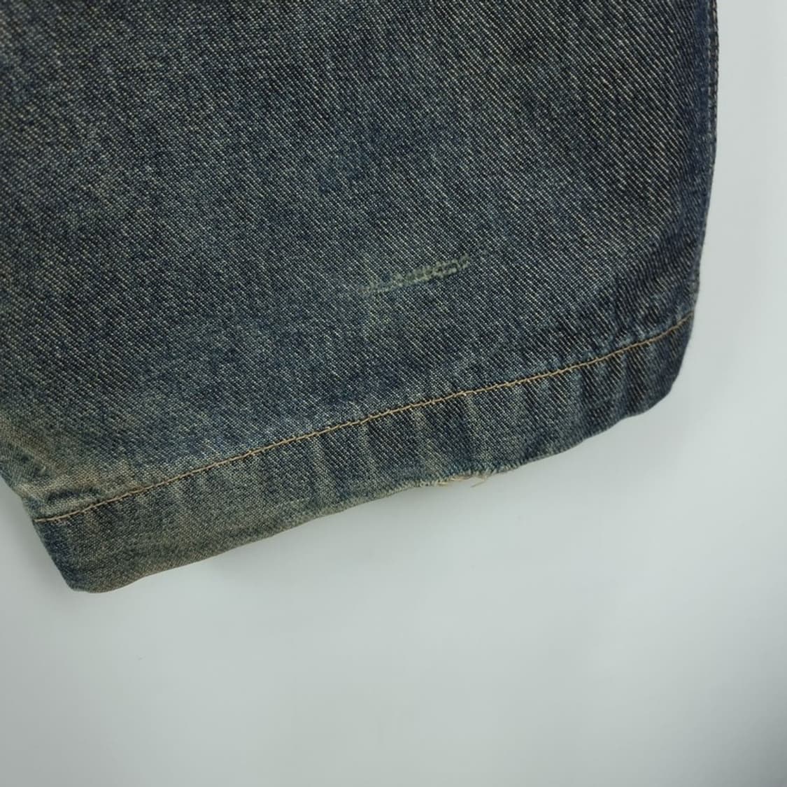 [푸부] 올드스쿨 빈티지 루즈핏 데님 팬츠 청바지 M18652 상품이미지10