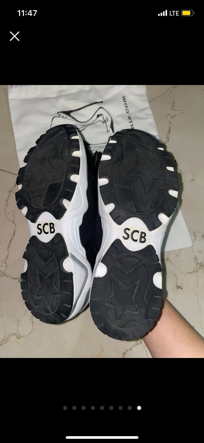 슈콤마보니 전지현 스니커즈 블랙 240 - 플라워밤 스니커즈 슬립온 상품이미지10