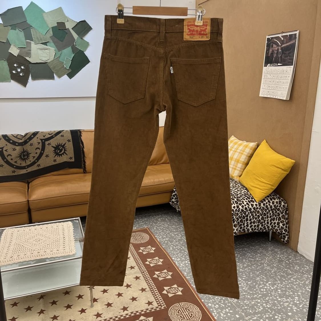 리바이스 511 빈티지 코듀로이 골덴 코튼팬츠 28인치 C09841 상품이미지4