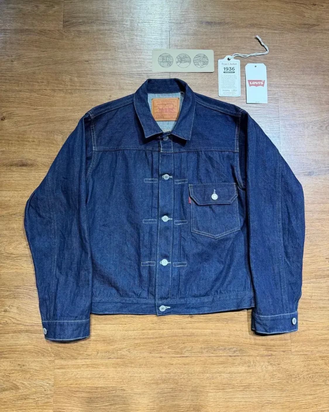 LVC 1936 타입 1 데님 자켓 상품이미지1