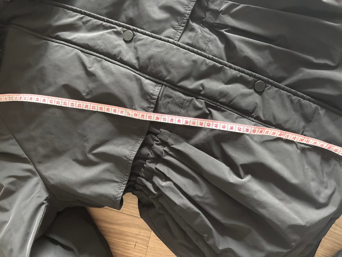 새상품급 에고이스트 빅사가퍼  날개 스트링 야상형 구스다운패딩 55(66 상품이미지9