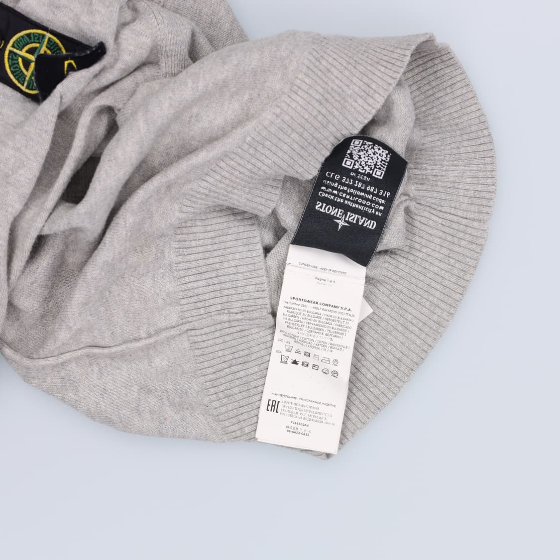 [4/104] 스톤아일랜드 키즈아동 패치 니트 1103HR1 상품이미지8