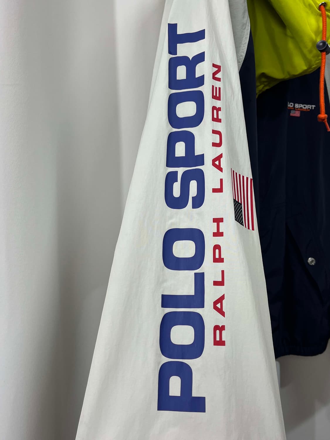 폴로 스포츠 lo-life 스펠아웃 블럭 윈드브레이커 자켓 상품이미지7