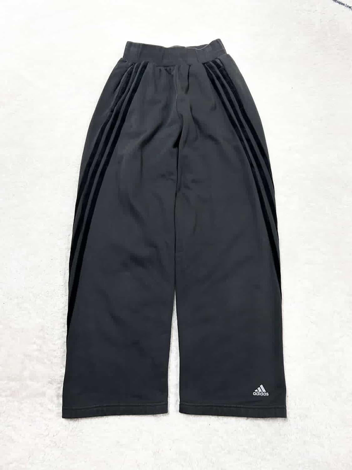 아디다스 차콜 삼선 코튼 트레이닝 팬츠 상품이미지4