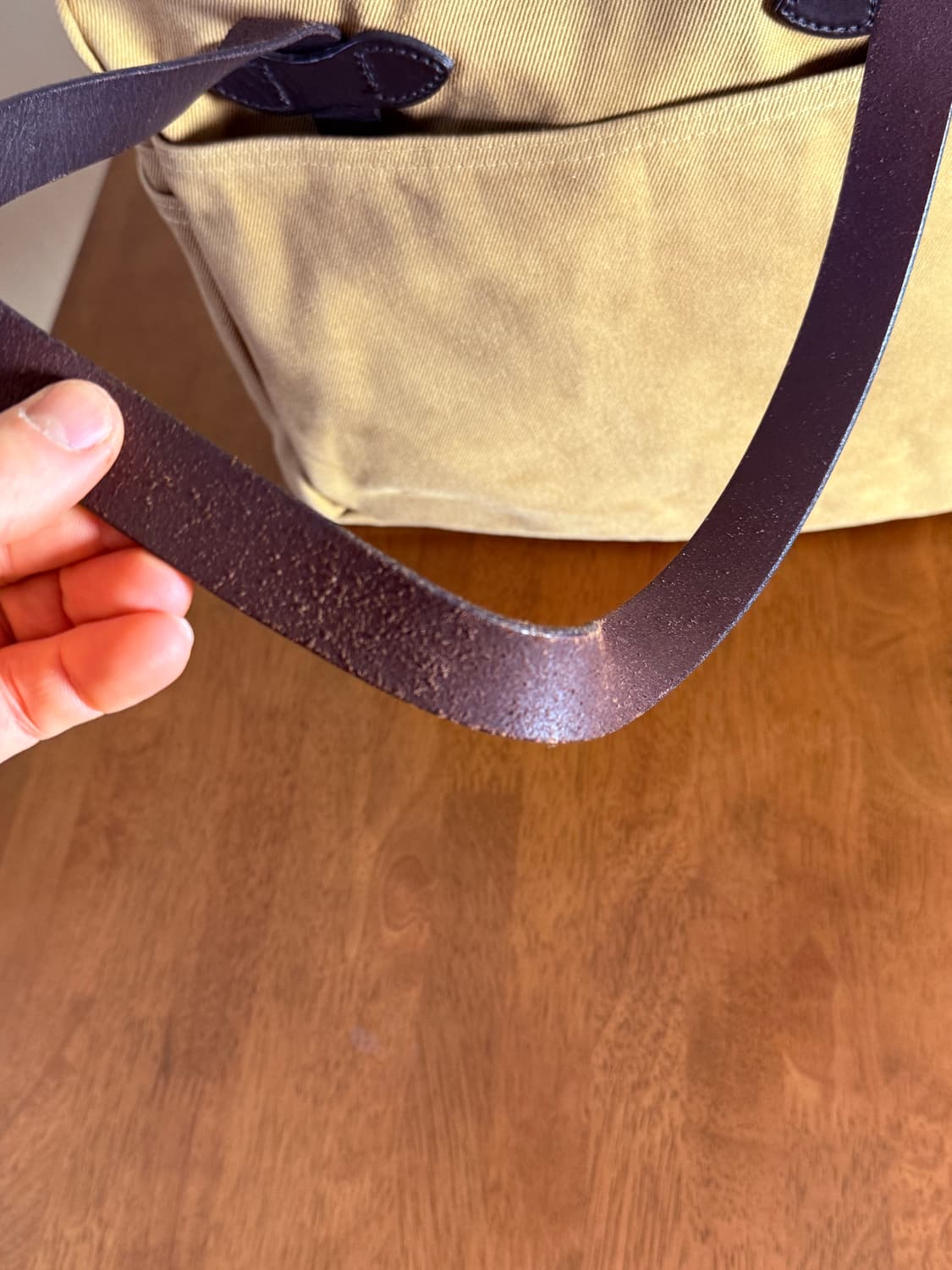 Filson 70261 Zip Tote Tan USA w/ Tags 상품이미지5