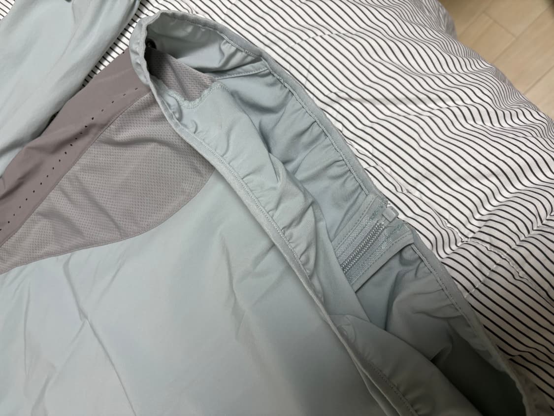 산산기어 러닝자켓 스카이블루 1 (실리카겔 구성품 포함) 상품이미지6