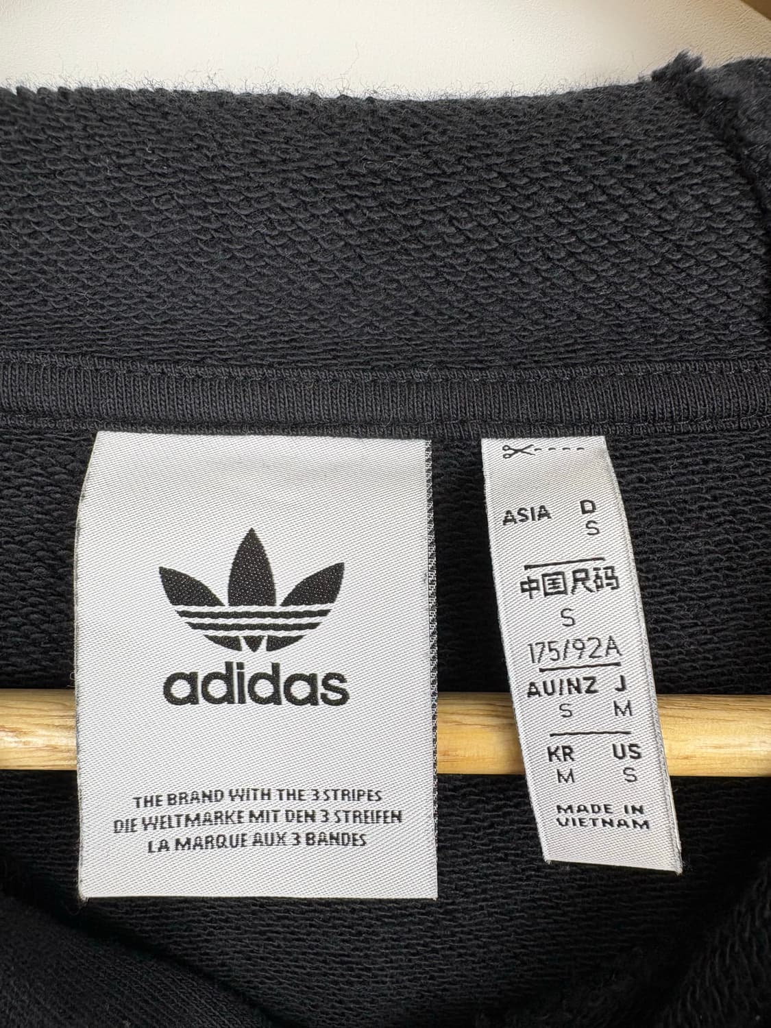 아디다스 트라이컬러 트레포일 후드티 상품이미지5