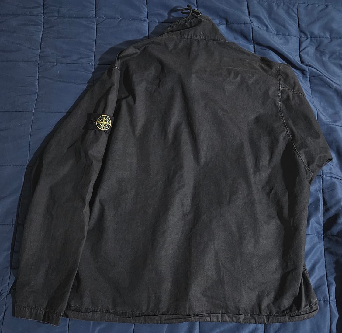 스톤아일랜드 올드이펙트 아노락 블랙 상품이미지2