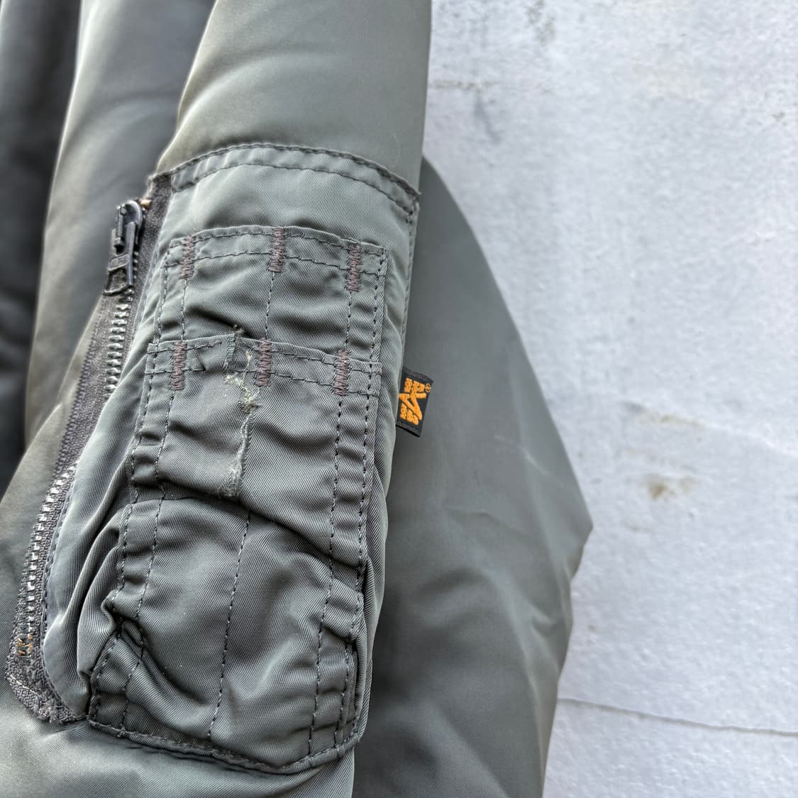 Alpha 90s 알파 made in usa Ma-1 자켓 상품이미지4