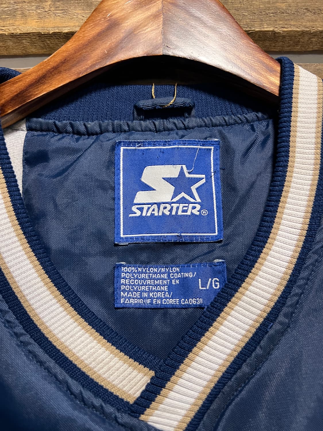 [L]90's STARTER USA 스타터 아이리쉬 풋볼 팀 웜업 상품이미지2