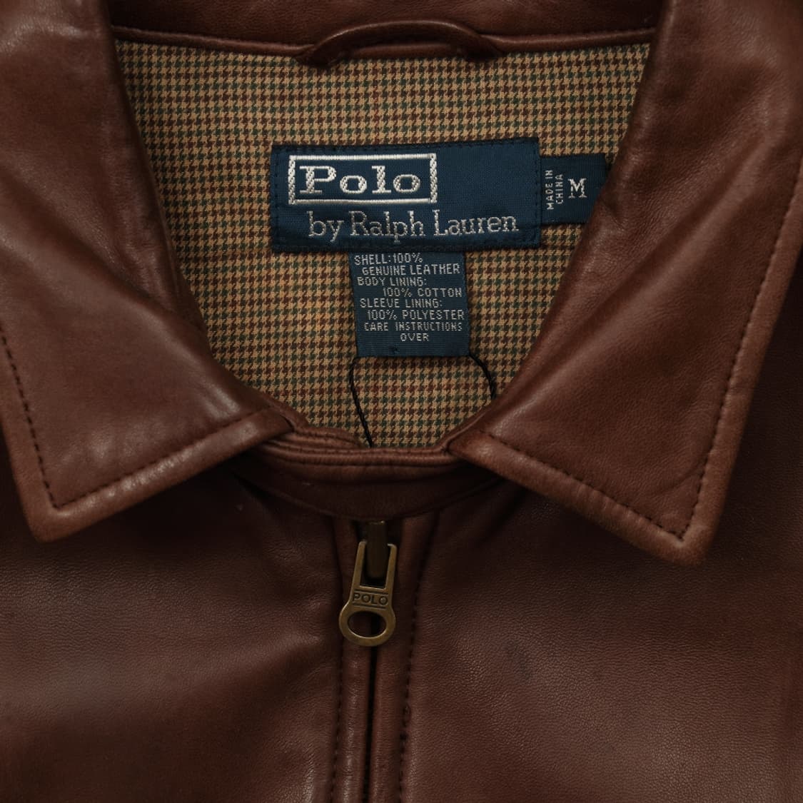 랄프로렌 레더 자켓 브라운 L B13 상품이미지3