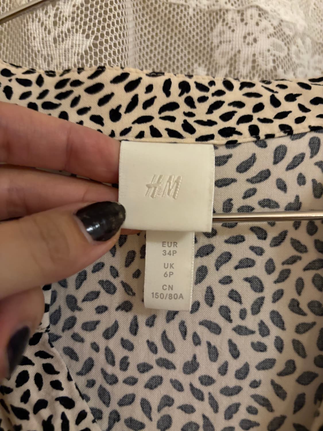H&M 호피 원피스 상품이미지3