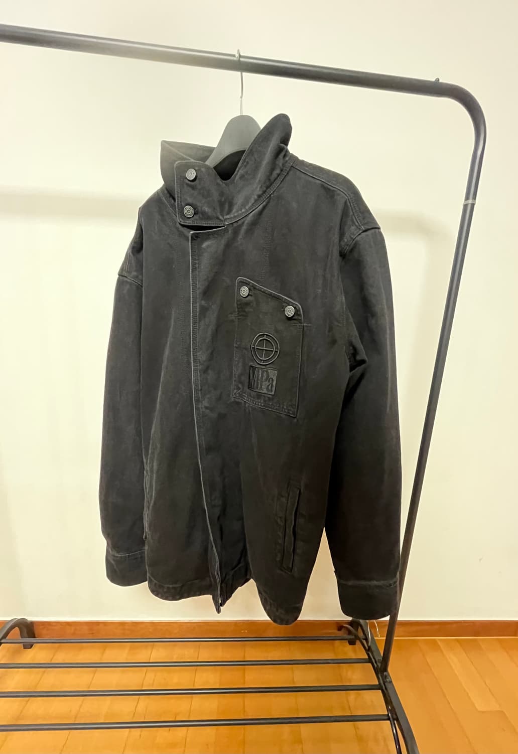 PLASTICPRODUCT) TRAPEZOID JACKET 블랙 상품이미지3