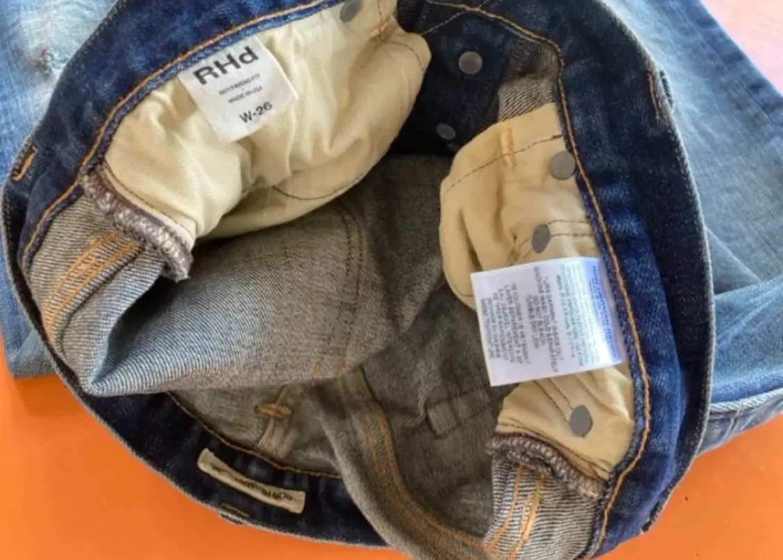 론 허먼 데님(made in u.s.a) size 26 상품이미지7