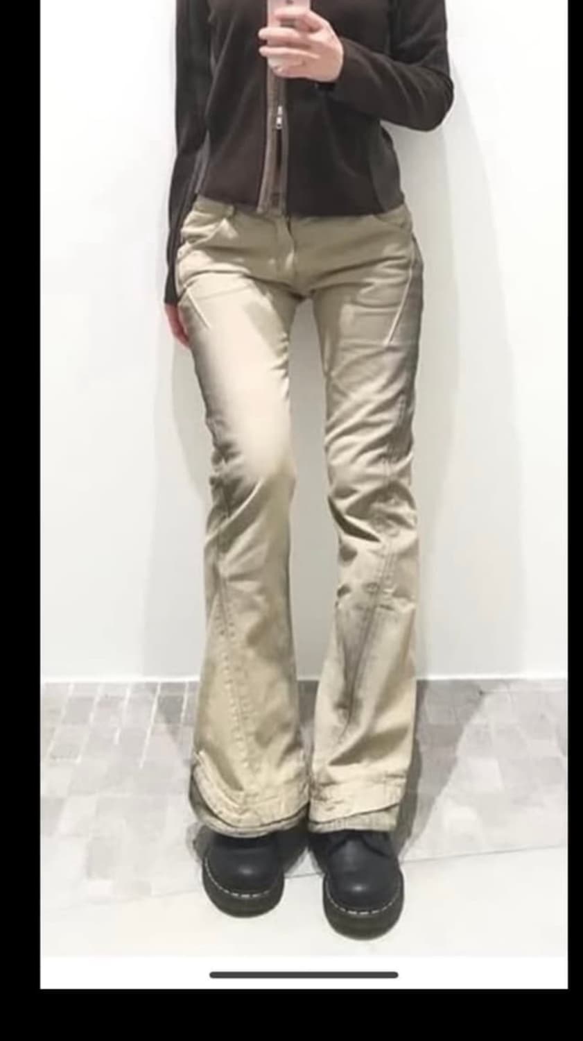엑슬림 EP.6 WOMEN 02 TROUSERS SAND BEIGE 상품이미지4