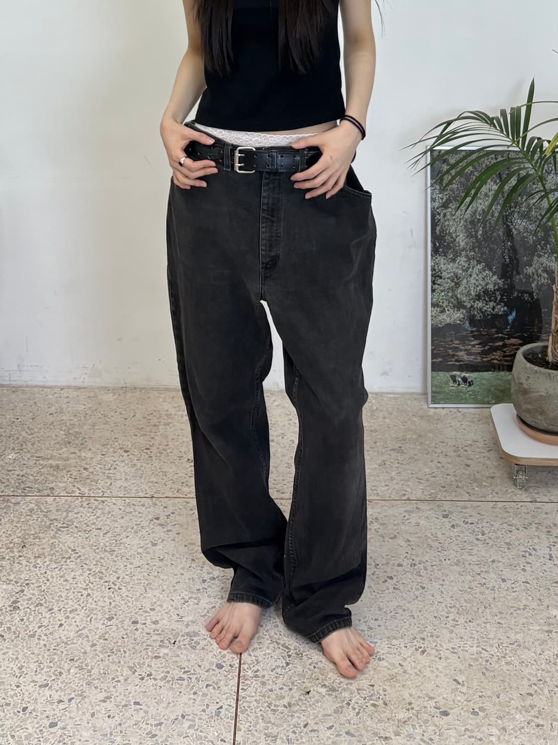 리바이스 오렌지탭 블랙 상품이미지4