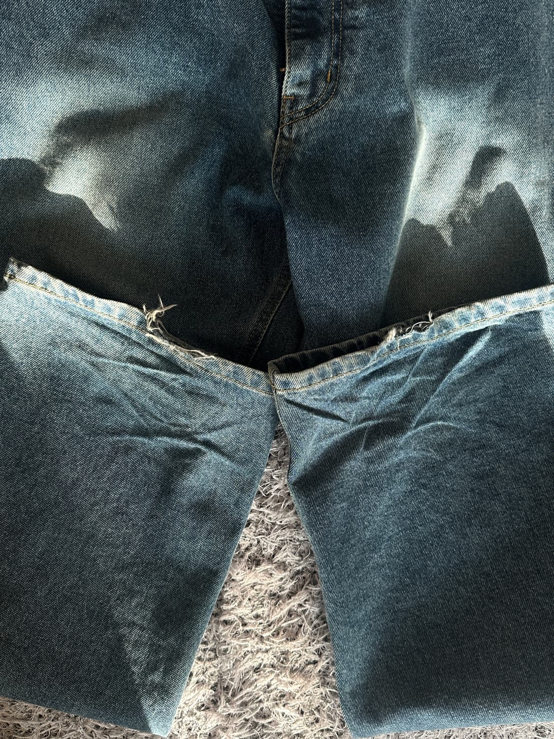 로드존 그레이 데님팬츠 L 상품이미지3