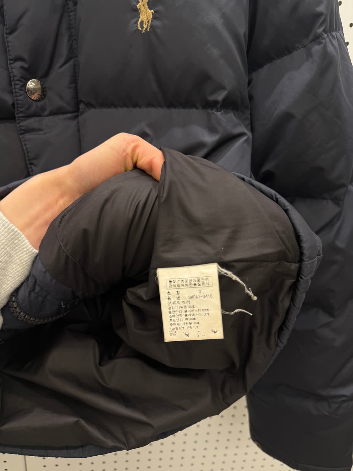 폴로 랄프 로렌 후드 다운 패딩 U628 상품이미지5