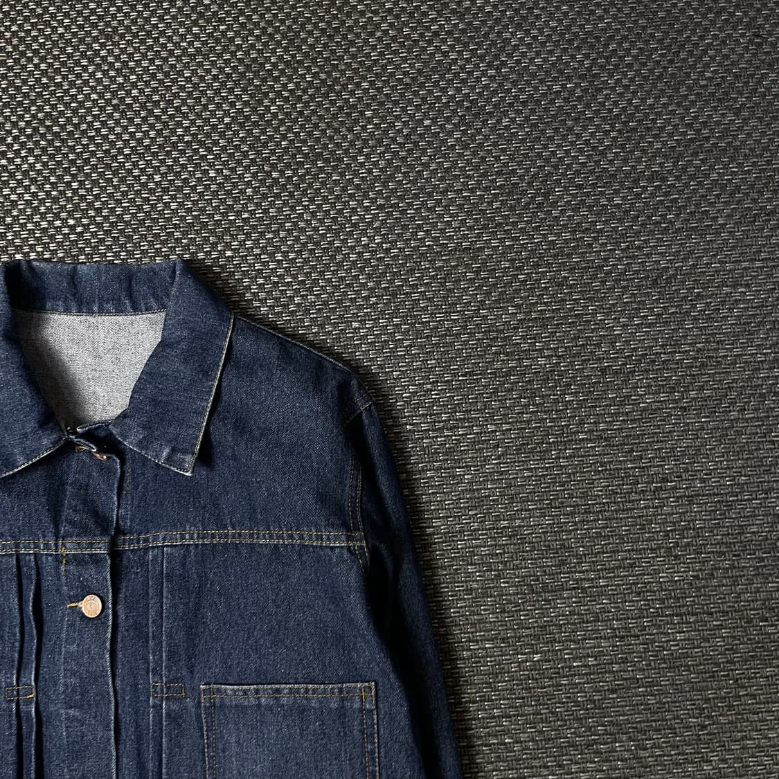 빈티지 중청 투포켓 데님 자켓 상품이미지3