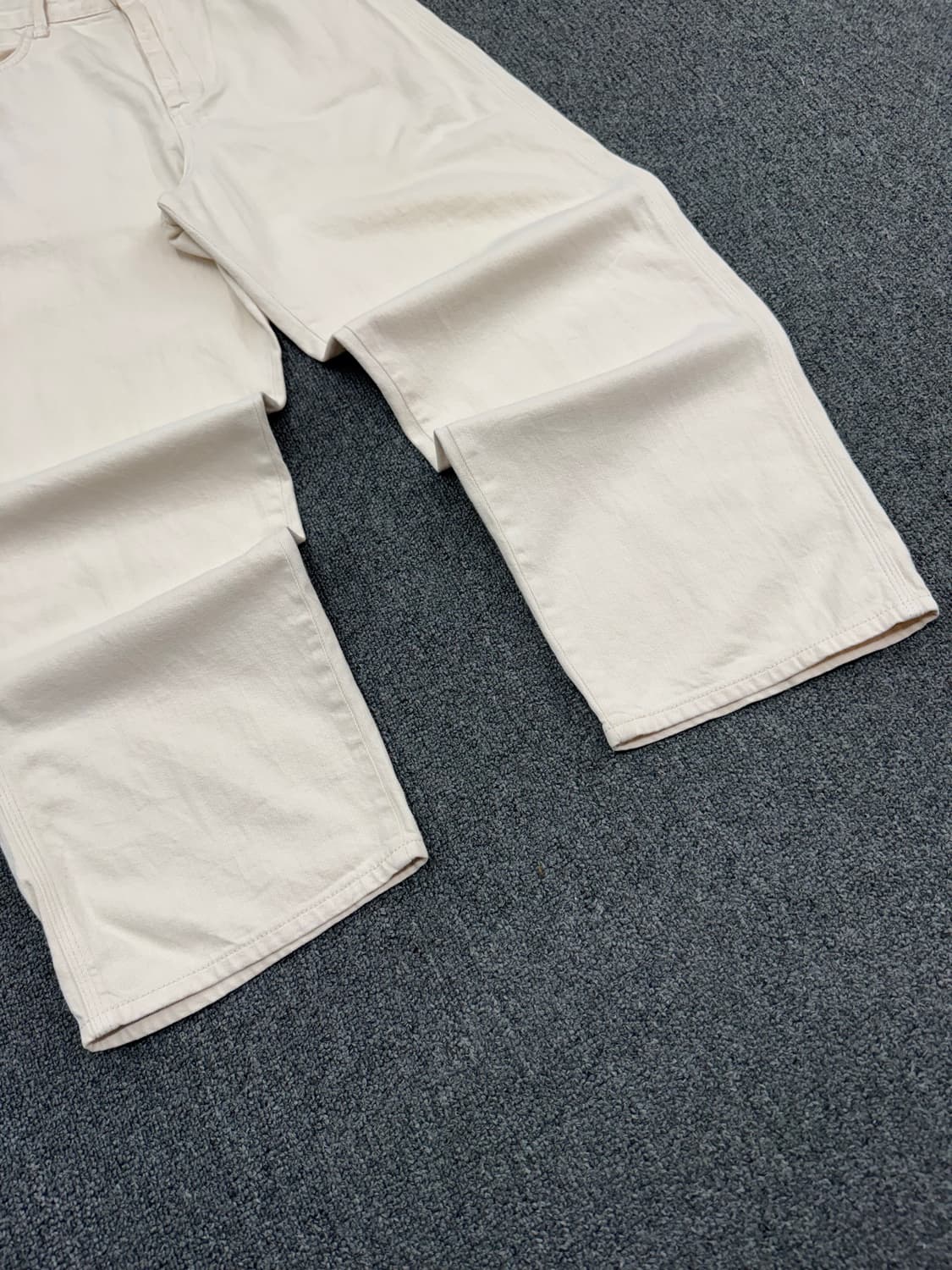 S)랭글러 빈티지 WL0708 크림 코튼 팬츠 상품이미지4