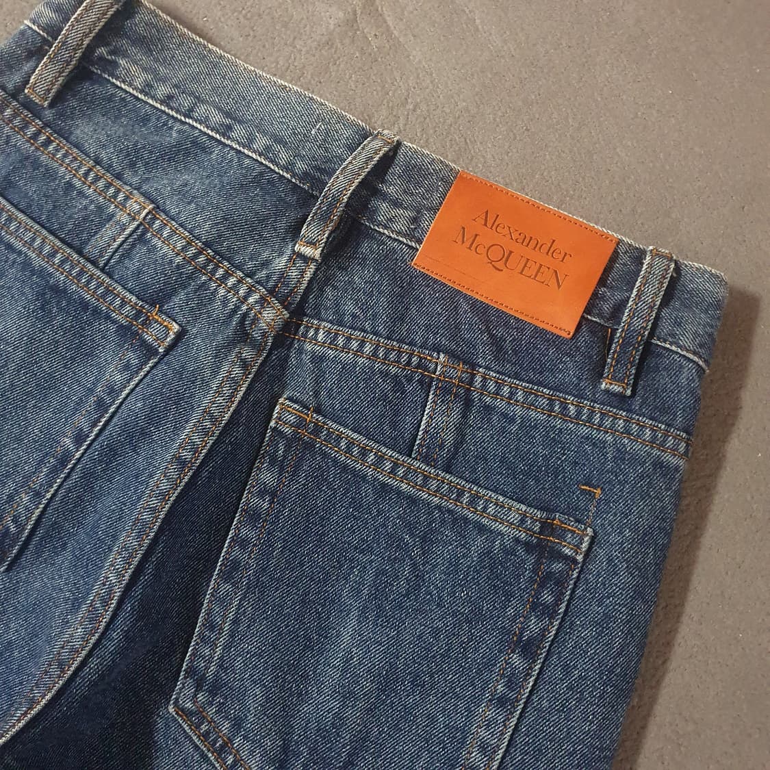 알렉산더맥퀸 여성 스트레이트 데님 팬츠 28인치 상품이미지4