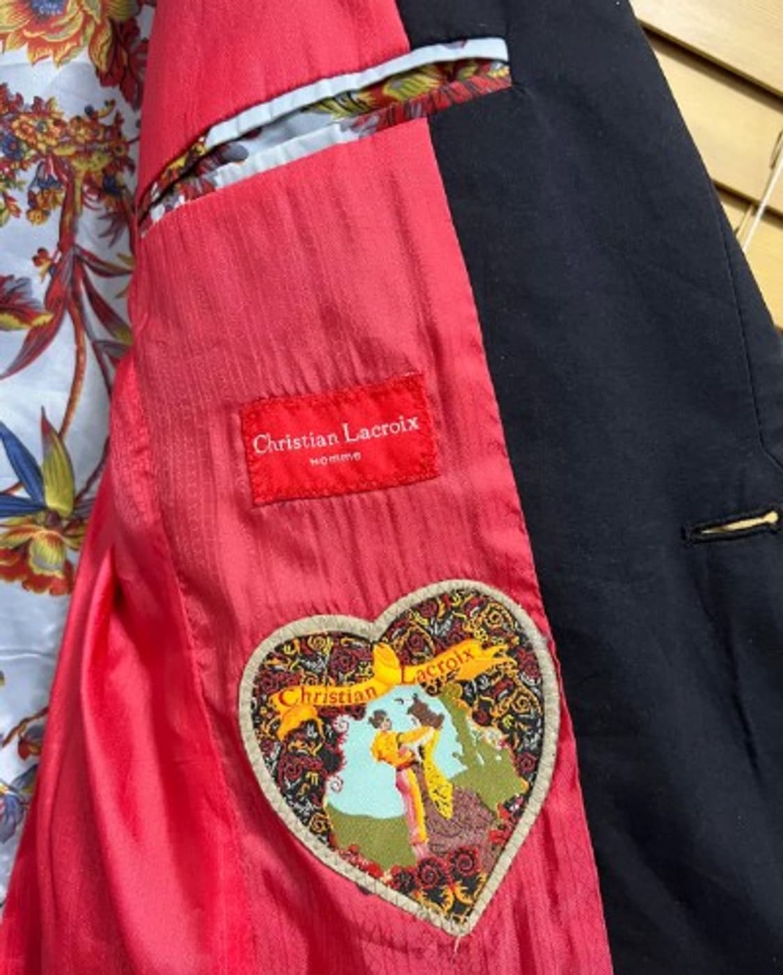 크리스챤라크르와 블랙쟈켓 48(95)사이즈 상품이미지4