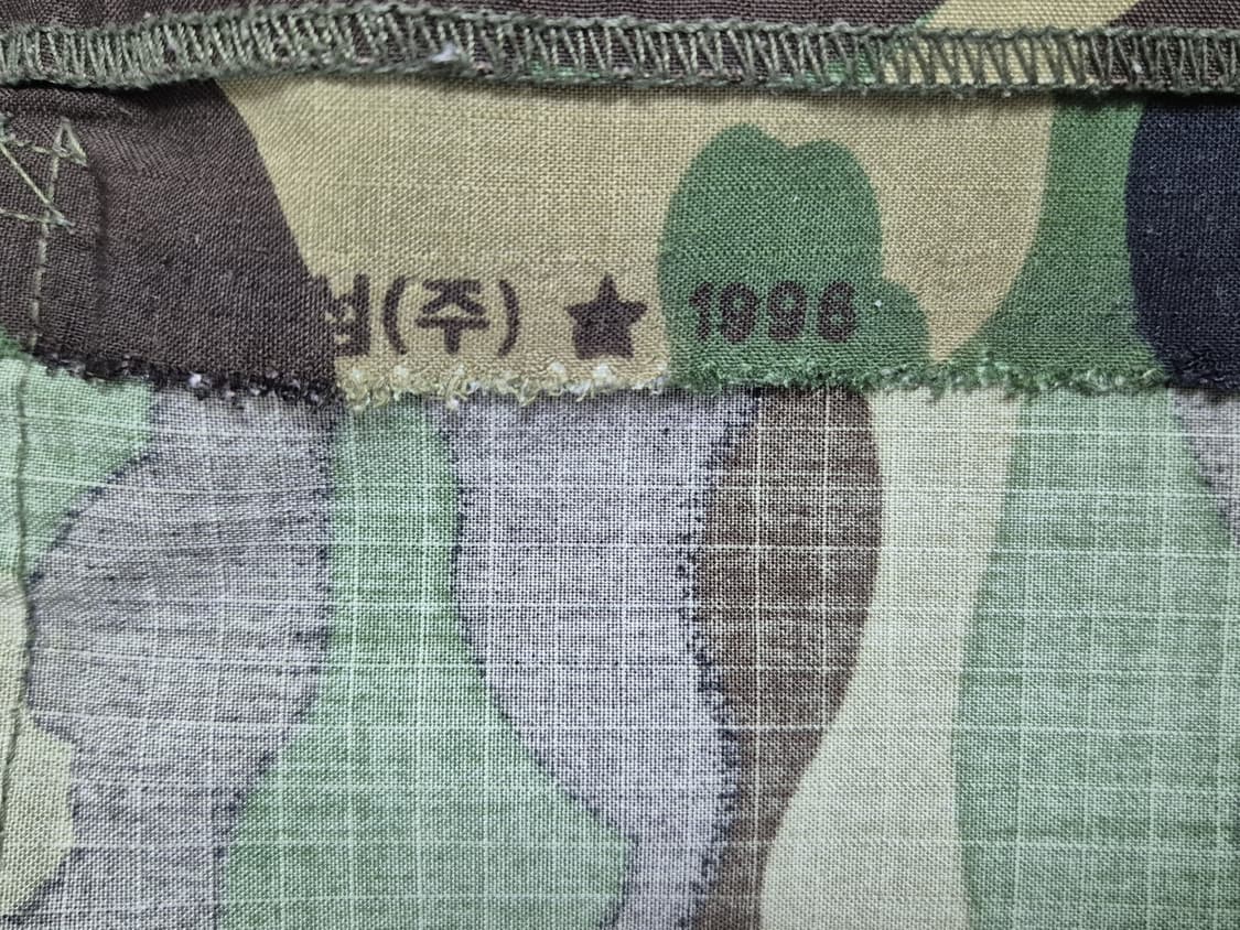 공군 구형 91비행전대 시설 중위 초기형 하계 전투복 상의 자켓 (L) 상품이미지9