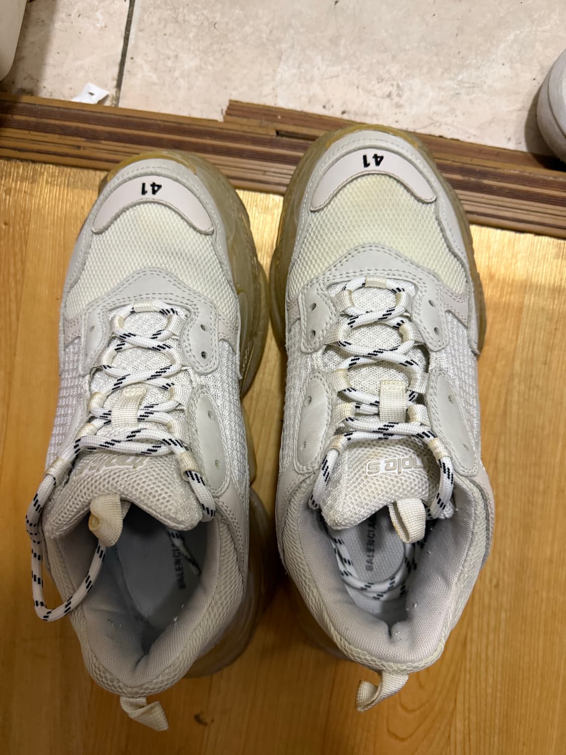 발렌시아가 트리플s 41 단품 판매합니다! 상품이미지1