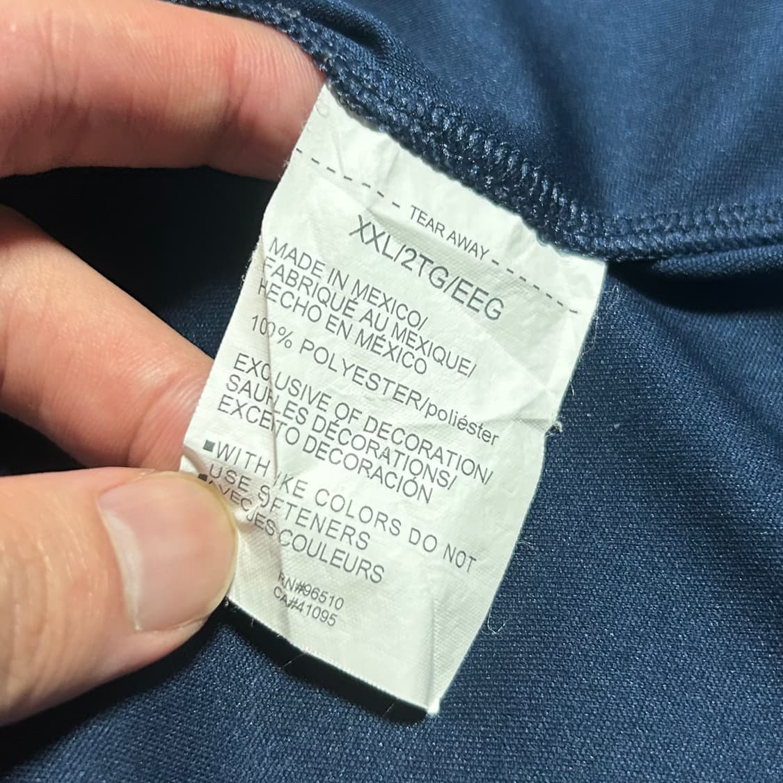 [XXL] Underarmour 언더아머 루즈핏 네이비 반집업 기능성 티 상품이미지5